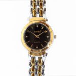 Zortic Women Gold Silver DualTon Analogue Watch ZWSG-B002M